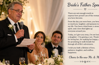 Sample Speech for the Bride's Father at a Wedding